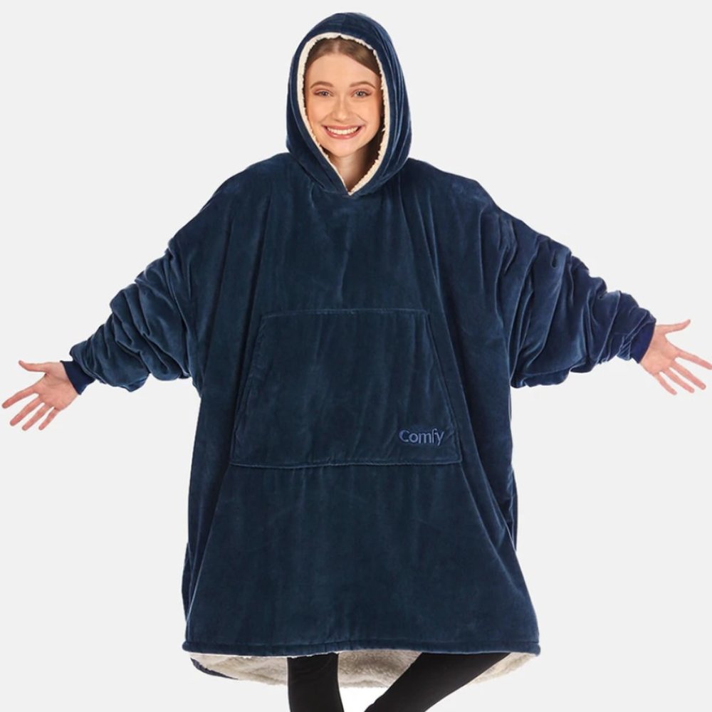 NEW! The Comfy Original Wearable Blanket BLUE